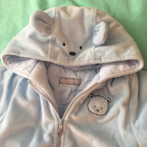 Carters Hooded Sleepsack Bag - Picture 4 of 5